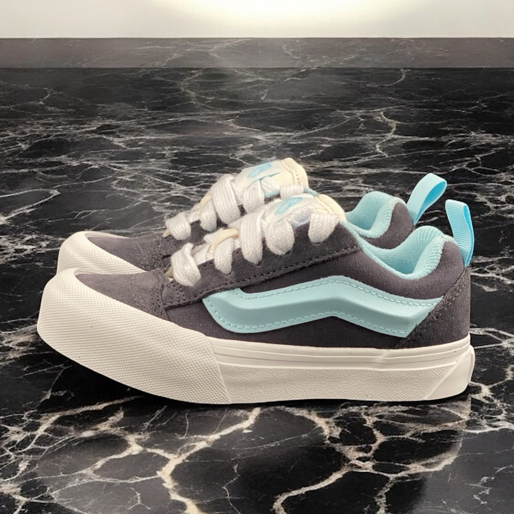 Vans Knu Skool “Retro Sport Grey/Blue” (Size 11C) — Brand New with Box - Picture 7 of 12